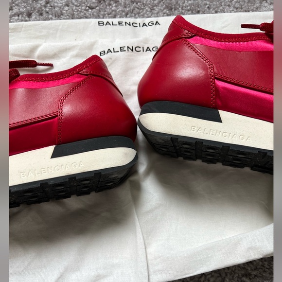 Balenciaga Red Race Runners - Picture 8 of 10